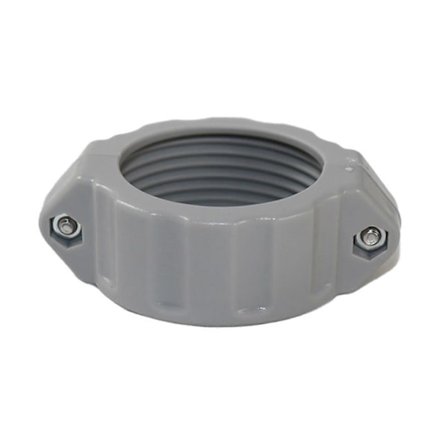 Pool Koppling Tillbehör Set Delade Muttrar och Tätningsringar Vattenrör Underhåll Del Pool Skruvmuttrar Poolbeslag för Pool