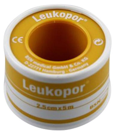 Nygaard Leukopor 5 m x 2,5 cm, Medicin & Pleje, Sårpleje, Sårplastre