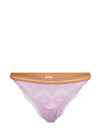 Wave Lace Ray Tanga Patterned Becksöndergaard