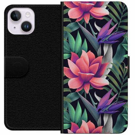 Apple Iphone 14 Plus Plånboksfodral Blommor