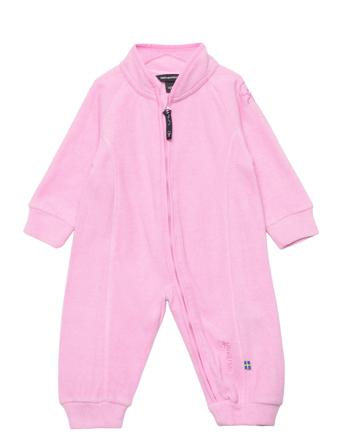 Lynx Jumpsuit Baby Windchime 56/62 Outerwear Fleece Outerwear Fleece Suits Rosa ISBJÖRN Of Sweden*Betinget Tilbud