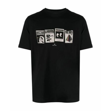 PS By Paul Smith T-Shirts Sort, Herre