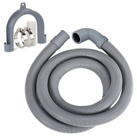 Pesukoneen letku Poistoletku Pesukone 2,5M Poistoletkun jatke pesukoneille Astianpesukone Kuvan väri