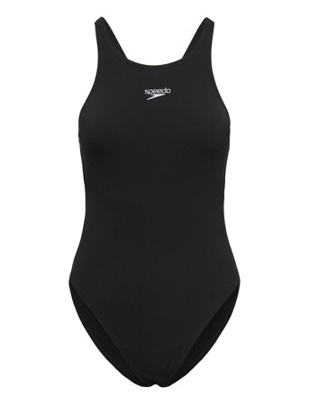Womens End+ V Back Swimsuit Black Speedo