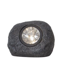 Solcelledekorasjon Rocky Grå
