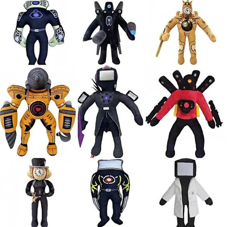 4-9 År Børne Toilet Cosplay Kostume Tv Mand Kameramand Speakerman Halloween Fest Bodystocking Gave (FMY)