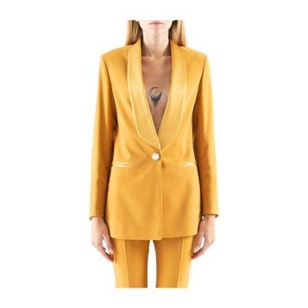 Doris S Formal Blazers Gul, Dame, Størrelse: XL