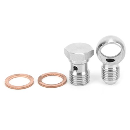 Garrett TB03 T3 Turbo 16mm til 6AN Lige Banjo Bolt Kit 31502101026