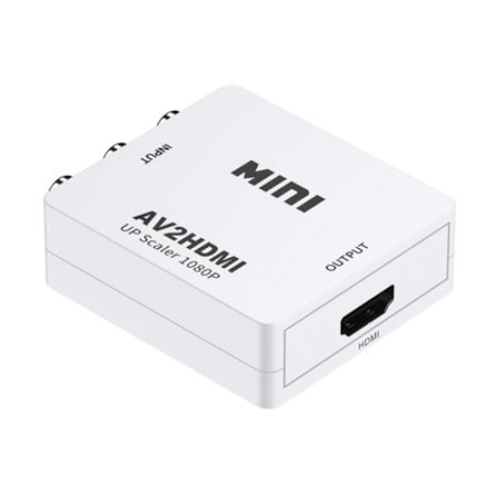 RCA (AV) till HDMI-adapter vit