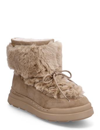 Woms Boots Shoes Wintershoes Winter Boots Beige Tamaris
