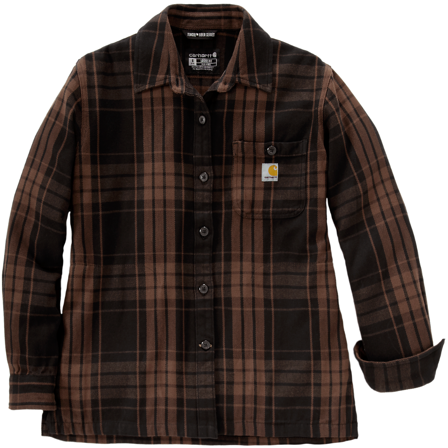 Carhartt Workwear Carhartt W's Loose Fit Twill Plaid Shirt Black