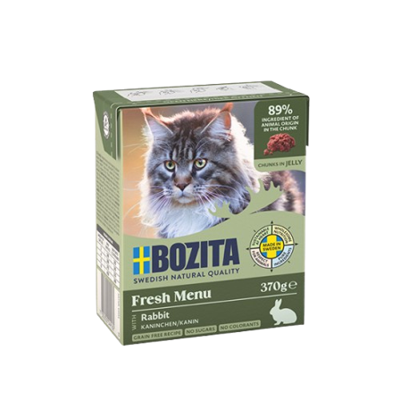 Bozita Katt - Ekstra kanin i gelé 370 g - Katt - Kattefôr & kattemat - Våtfôr og våtmat - ZOO.no