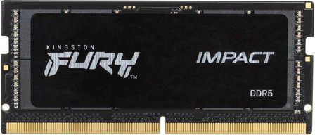 Kingston FURY Impact - DDR5 - modul - 32 GB - SO DIMM 262-pin - 4800 MHz / PC5-38400 - ikke-bufret