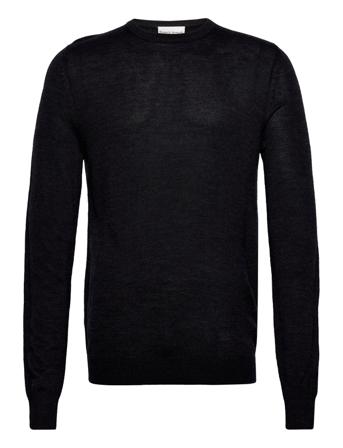 Bs Jupiter Regular Fit Knitwear Black Bruun & Stengade
