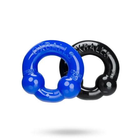 Ultraballs Cock Rings Black & Blue - Vuxen.se - Penisringar