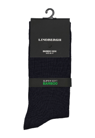 Lindbergh Bamboo Sock Strumpor Herr Blå 40-47