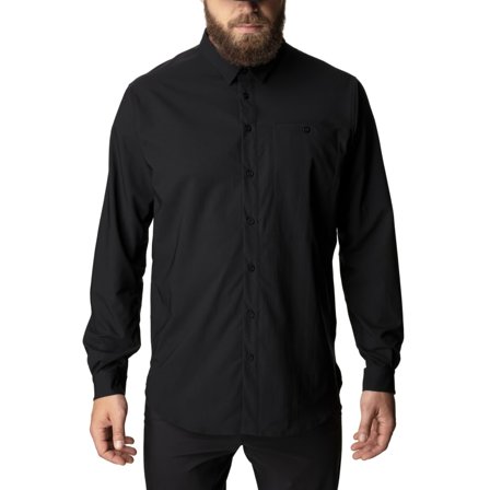 Houdini Men's Long Sleeve Shirt Men long-sleeved shirts Black L