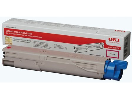OKI Toner 46508714 Magenta - Lyreco - Toner och bläck - Tonerkassetter - Toner OKI
