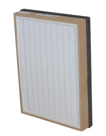 Heylo 1772006 Kombifilter filterset HEPA H14/ Aktivt kol filter (2 per set), Inomhusklimat