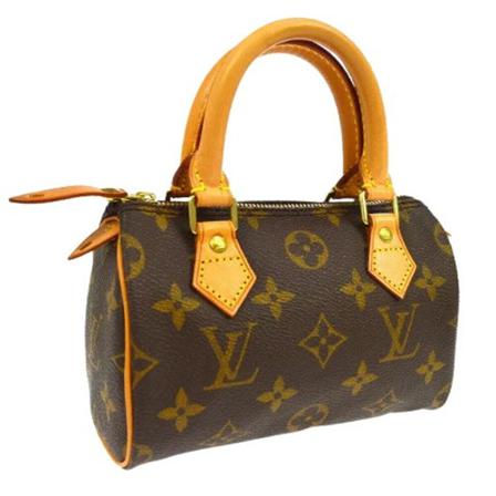 Louis Vuitton Vintage, Pre-owned Canvas louis-vuitton-bags Bruin, Dames, Maat:ONE Size