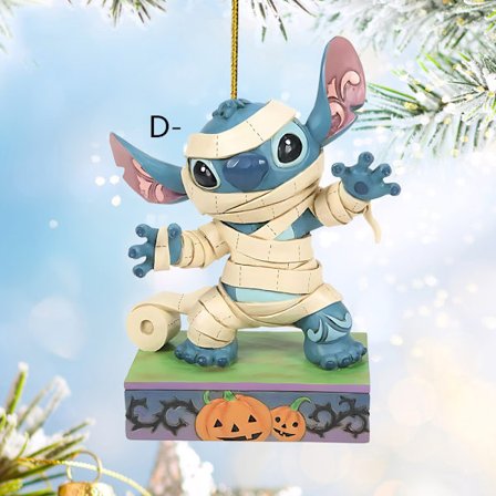 Tegneseriefigur serie festlig atmosfære juletræs vedhæng nøglering