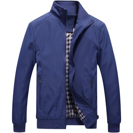 Herre Sommer Bomber Jakker Casual Letvægts Vindjakke Sports Jakke Cargo Ydertøj