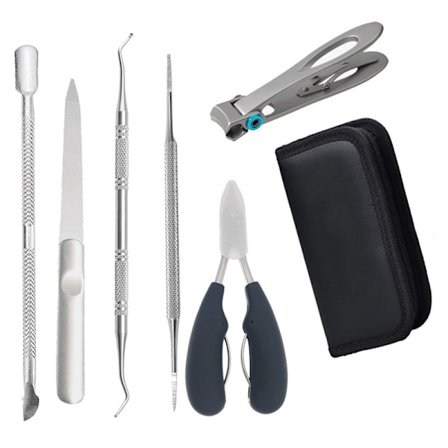 Lasinen kynsiviila 3-pakkaus, kynsiviila, lasinen kynsiviila kotelolla, kynsiviilat luonnonkynnelle, kaksipuolinen etsattu lasiviila, ammattimainen 