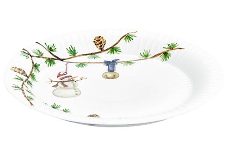 KÄHLER Tallerken Hammershøi Jul 22cm