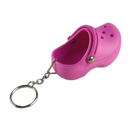 100% ny, mini Crocs Sandalkæde Charm Nøglering Nøgleholder Nyhed Nøglering Gave