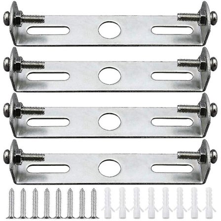 4 stykker loftsarmatur beslag 105 mm pendant lys tilbehør Loftslysekrone Loftslys Bundplade Loftslampe Plader Pladeholdere Og Acc