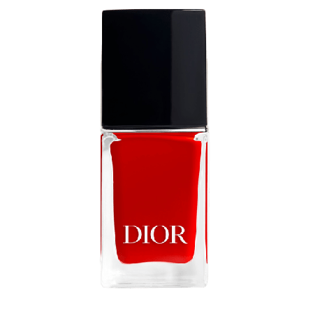 DIOR Vernis Nail Polish with Gel Effect and Couture Color Nagellack Dam Röd 10 ML