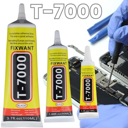 T7000 Svart Mjukt Lim T-7000 Dator Mobiltelefon Pekskärm Reparation Ram Anti-vibration Universal Lim 15/50/110ML
