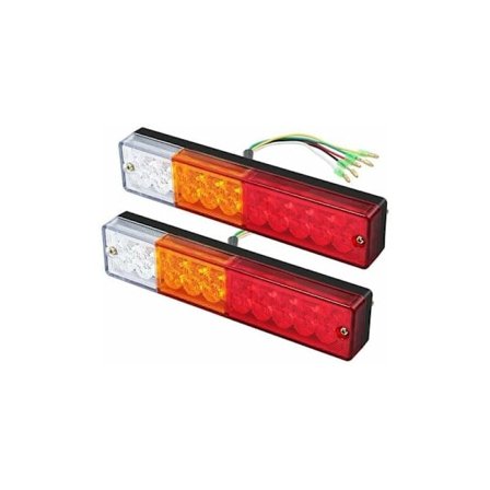 2 x LED-baklys Bakre bremsesvingsignal Baklys 40 LED 12V for Tilhenger lastebil