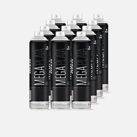 Montana Mega 600 ml Chrome 12 Pack