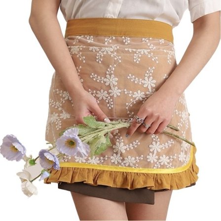 Taljeforklæde Halvforklæde Kort Forklæde