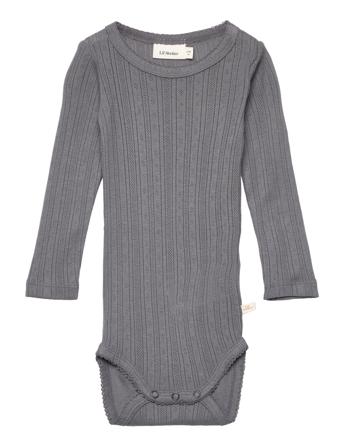 Nbfrachel Ls Slim Body Au Lil Grey Lil'Atelier