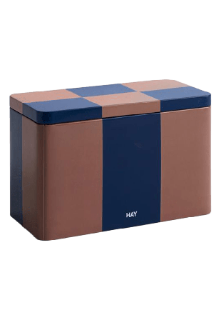 HAY Tin Container Köksredskap Blå MEDIUM