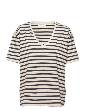 Lnkya T-Shirt Beige Lounge Nine