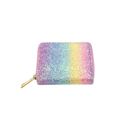 Glitrende Sekvens Myntpung Lynlås Tegnebog 4 4