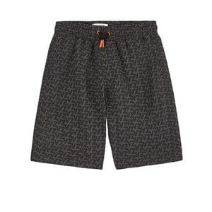 Kids - Zadig & Voltaire Dark green All Over Logo Swim Shorts - Shorts - 10 years - Green