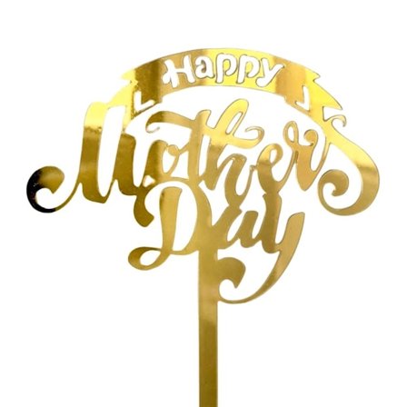 5 stk/sett Gratulerer med morsdagen kake toppers morsdag fest