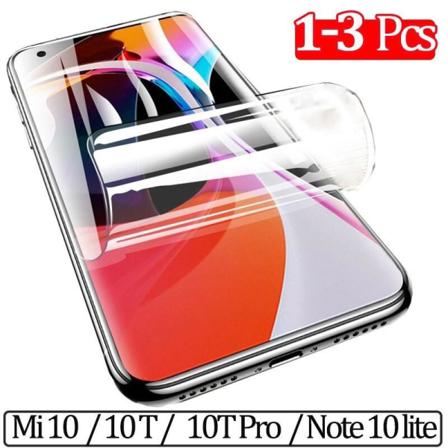 3-pack Xiaomi Mi 10t / 10t Pro Premium Skärmskydd Crystalclear Transparent