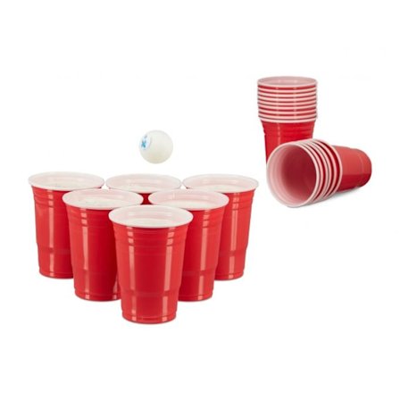 Beer pong muggar i set om 50 st