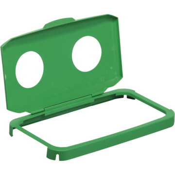 Hengslet Lokk 60L Flaske Grønn