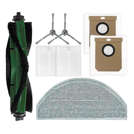 För 7490 Ultimate Home X-Treme Roller Sidoborste Filter Mopp Dammpåse Reservdel Tillbehör