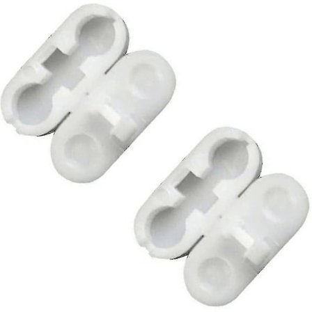 Vaihtopyöreä Rooman rullaverhon ketjun liitäntäkoukut (valkoinen) (10 kpl)