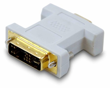 Equip DVI Adapter > VGA analog 12+5 > HDB15, M/F beige