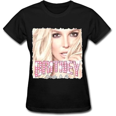 Iyi 2016, dam Britney Spears Piece Of Me Tour 2016 affisch Mode T-shirt Svart
