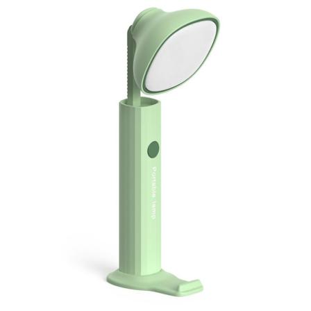 Vikbar Ficklampa Usb Nattlampa Grön 2