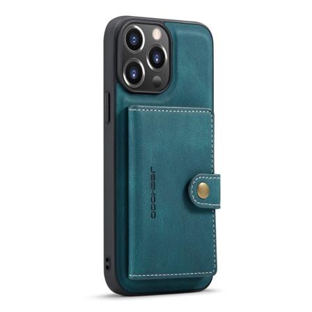 Stilsäkert Skal med Korthållare - iPhone 14 Pro Max Grön